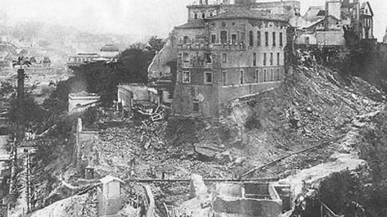 Vista parcial do Morro do Castelo com as obras de sua demolicao em andamento. 1280x720 3 - [Resenha Livro] A guerra dos tronos